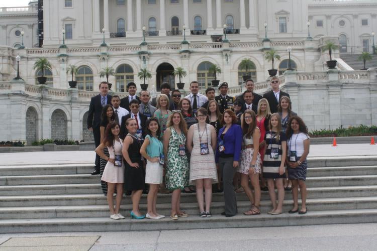 Youth Tour delegates